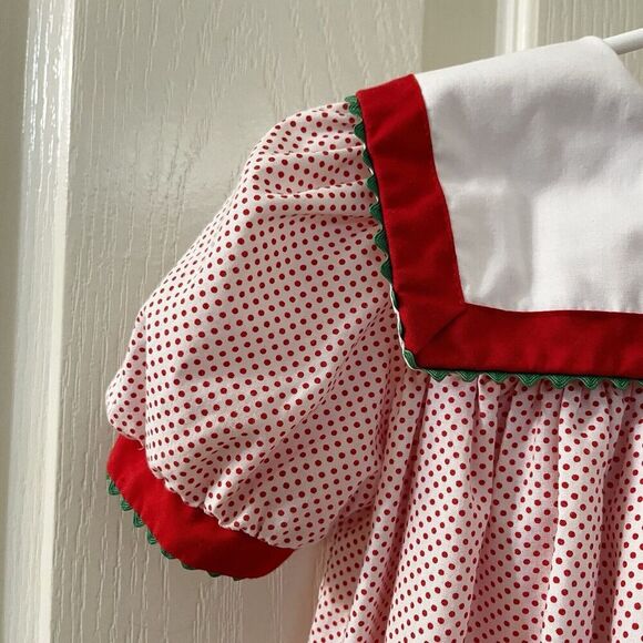 Vintage Classic Film Characters Disney Peter Pan Appliqué Dress Girls Size 3T - Picture 6 of 12